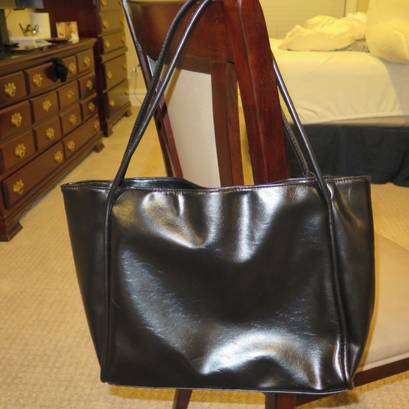 Vegan Leather Work Tote (Brand New) - Picture 6 of 8